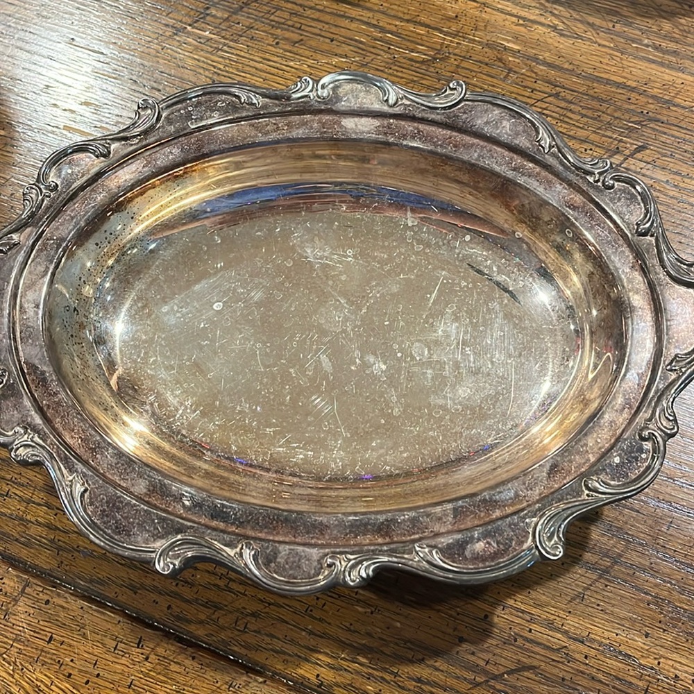 Webster Wilcox IS Silver Plate with Cover/Serving Dish Joanne 7212